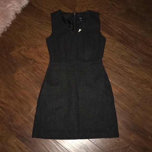 GAP Dresses & Skirts - Charcoal and silver checkered sleeveless dress